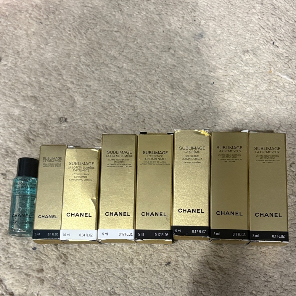 Brand new Chanel skincare sample bundle